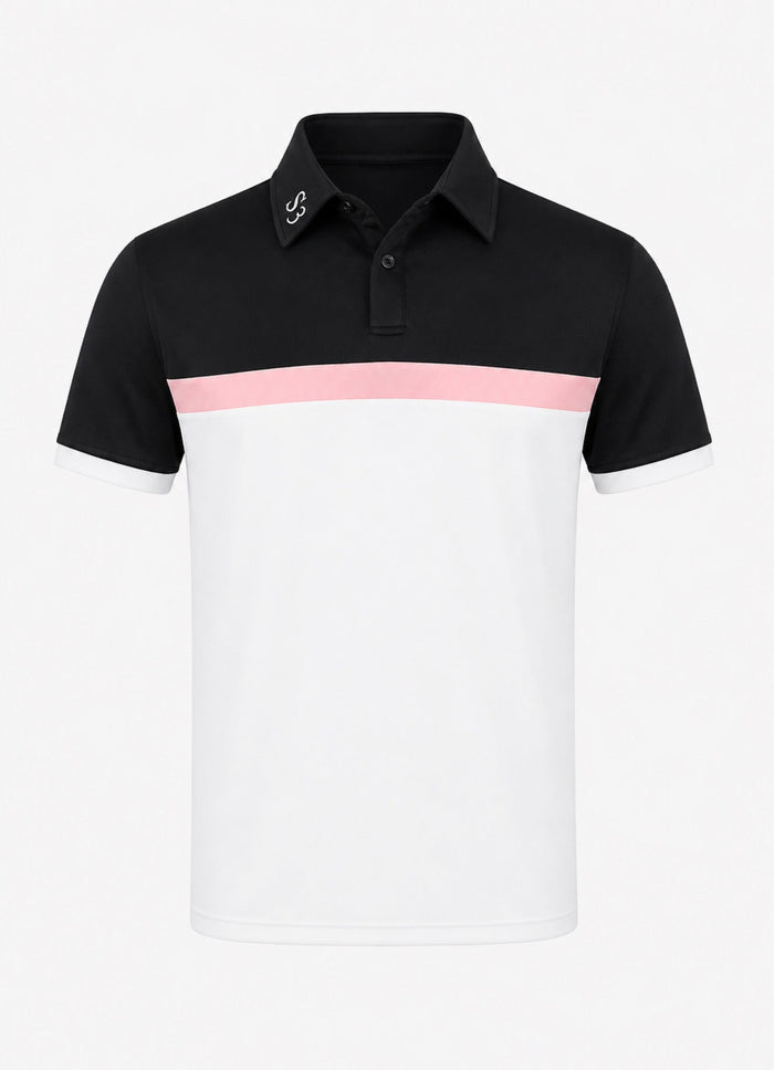 Mens Block Pattern Performance Shirt image 0