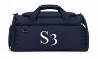 S3 Sports Holdall Bags With Shoe Compartment with logo image 6