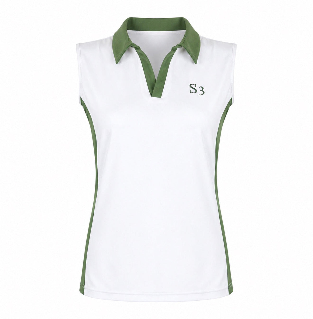 Ladies Sleeveless Panel Shirt image 0
