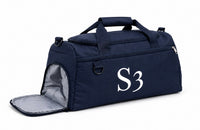 S3 Sports Holdall Bags With Shoe Compartment with logo image 7