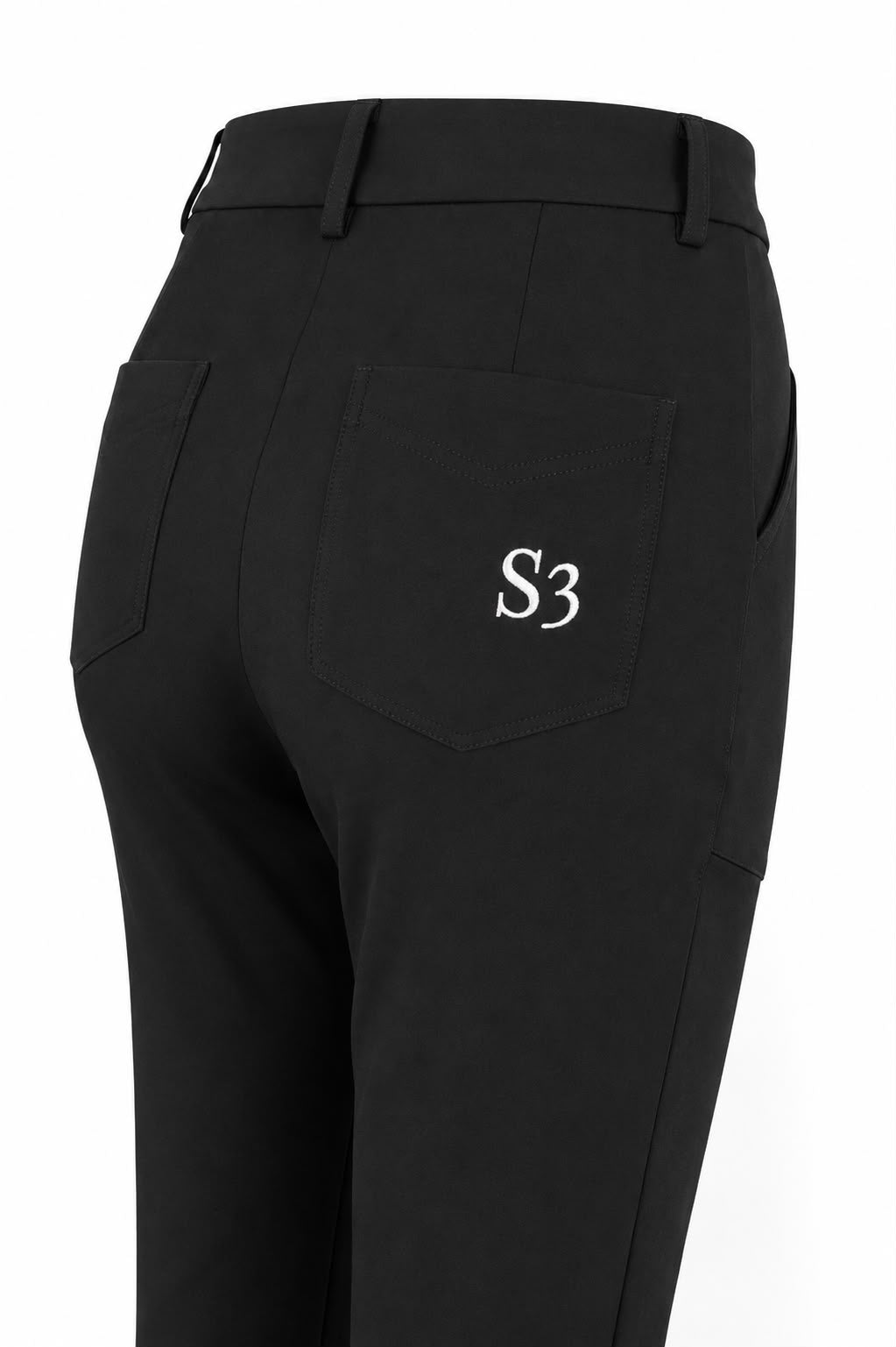 Ladies High Waisted Trousers