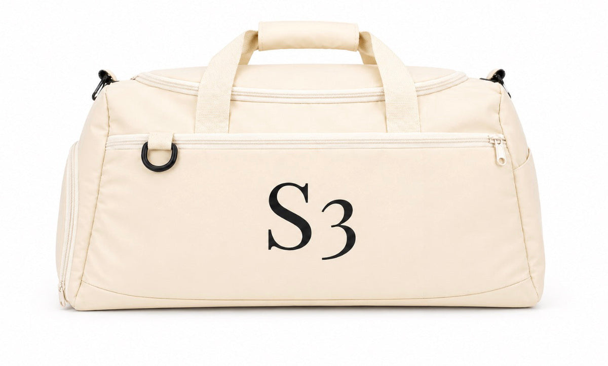 S3 Sports Holdall Bags With Shoe Compartment with logo image 0