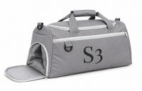 S3 Sports Holdall Bags With Shoe Compartment with logo image 5
