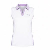 Ladies Sleeveless Panel Shirt image 2