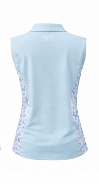 Floral sleeveless shirt  image 1