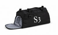 S3 Sports Holdall Bags With Shoe Compartment with logo image 3