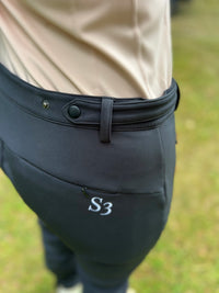 Ladies Fleece Lined Trousers - detail